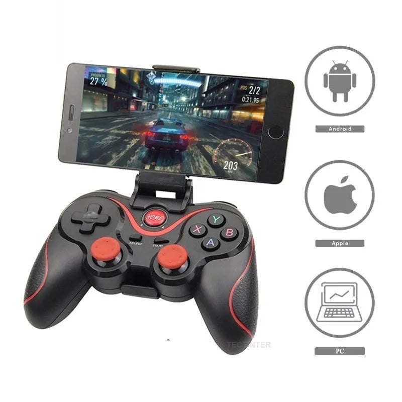 Terios T3 X3 Wireless Joystick Gamepad PC Game Controller for PS3/IOS Phone/TV Box For Nintendo Switch Accessories