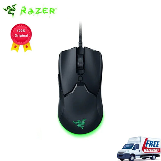 100% Original Razer Viper Mini Gaming Mouse 8500DPI Optical Sensor Chroma RGB Wired Mouse Lightweight SPEEDFLEX Mice for Gamer
