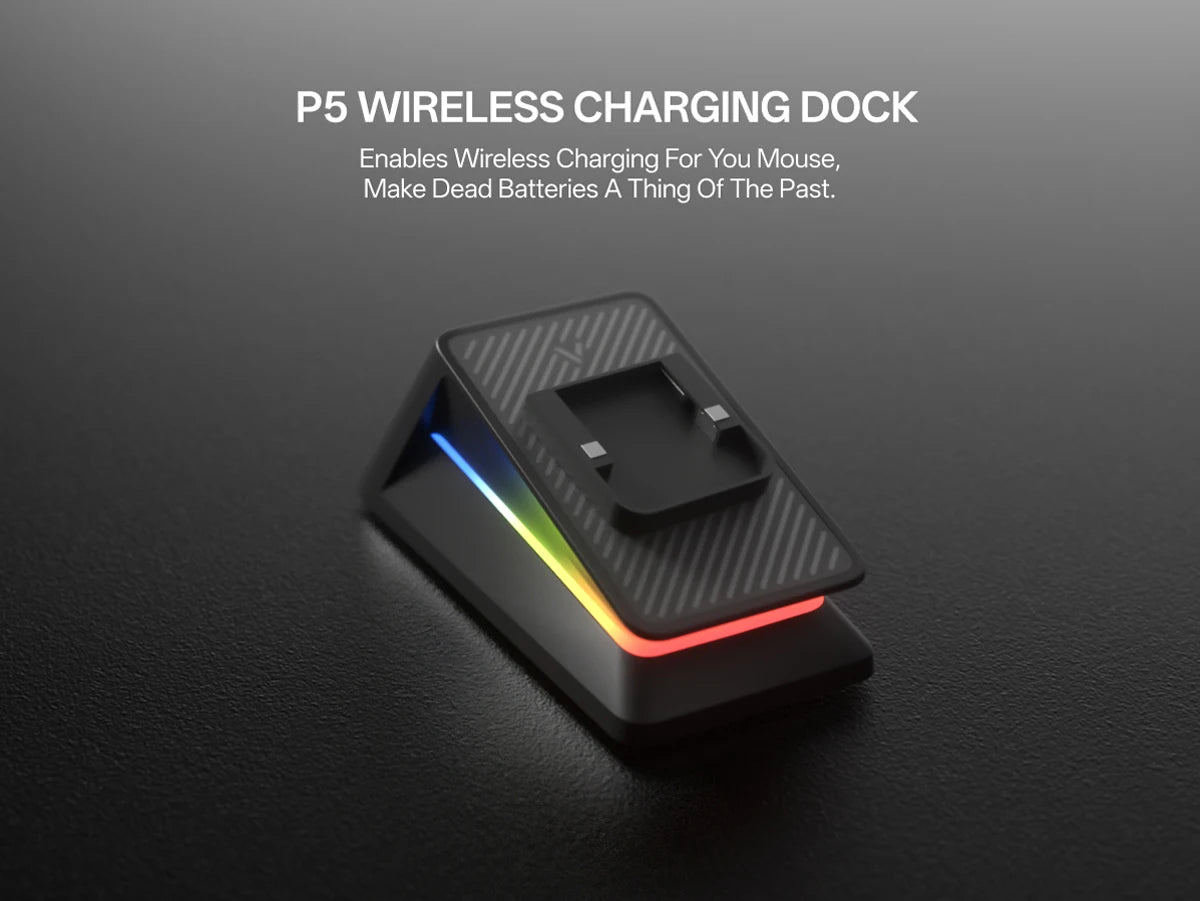 Rapoo VT7 /VT7 MAX Wireless Gaming Mouse True 8K Wireless Polling Rate 53g Lightweight Up to 500Hr Battery Life Macro Enabled