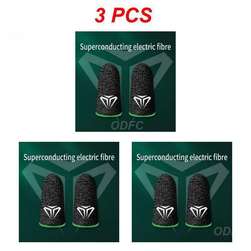 1~10PCS Pair Fingertips For Game Pubg Mobile Anti Slip Finger Glove Game Controller Finger Sleeve For Touch Screen Mobile Gaming