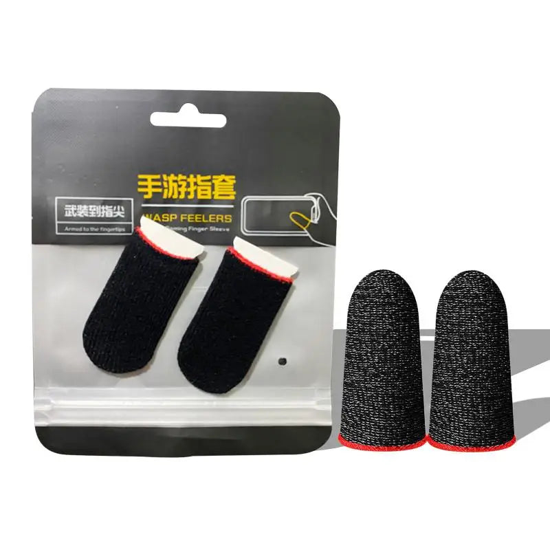 Gaming Finger Sleeve Breathable Fingertips Mobile Games Touch Screen Finger Cots Cover Sensitive Mobile Touch Gaming Accessories