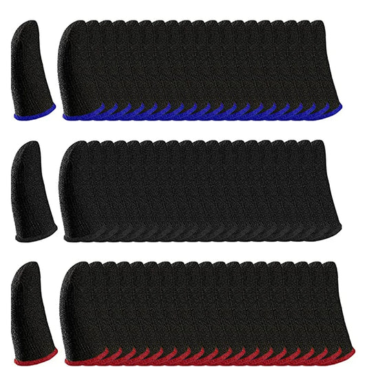 20PCS Finger Sleeve For PUBG Mobile Game Seamless Anti-Sweat Breathable Finger Sleeve Gloves Sensitive Touch Screen Gaming