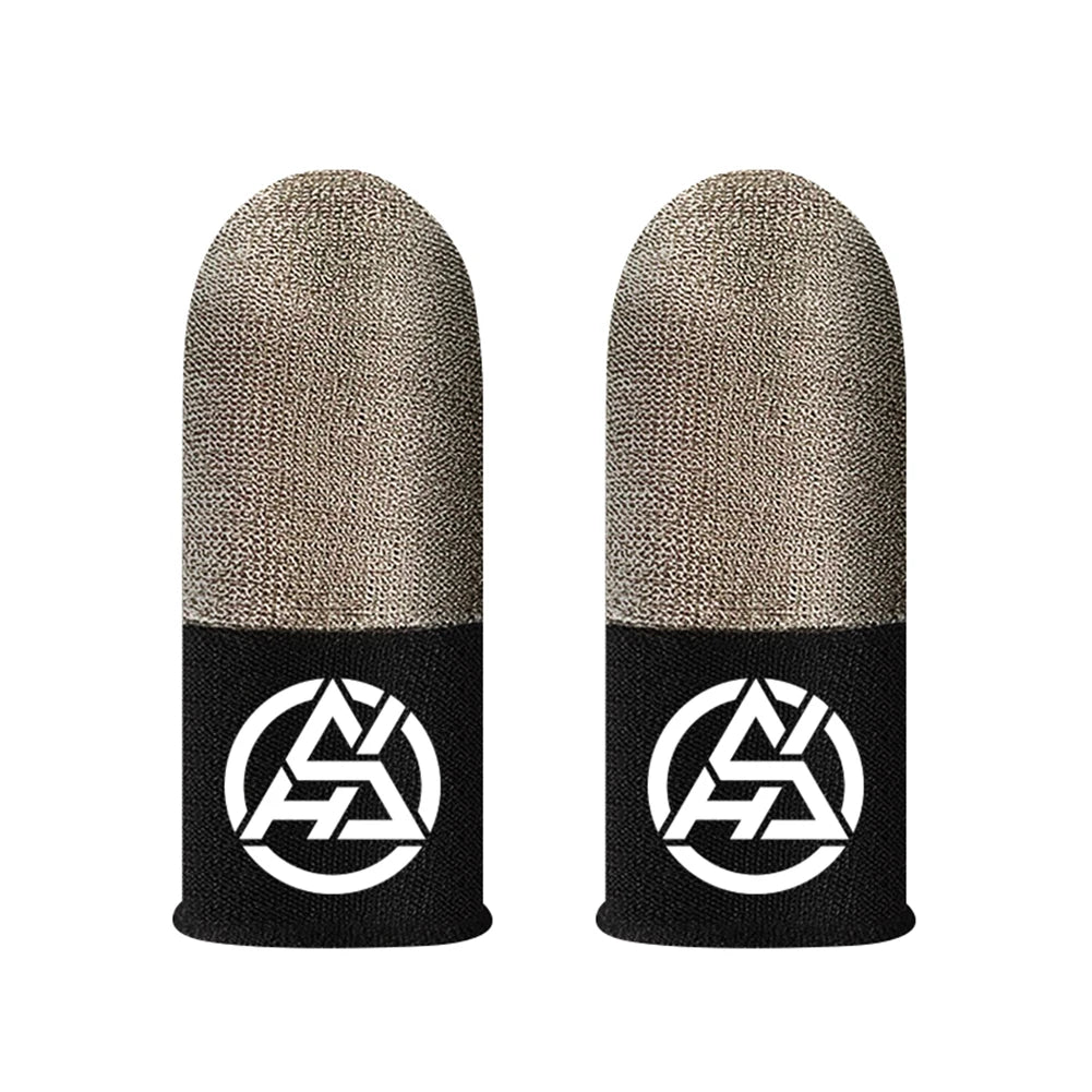 1-6Pairs Game Finger Sleeve For PUBG Luminous Sweatproof Anti-slip Touch Screen Finger Sleeve Breathable Gaming Finger Cover