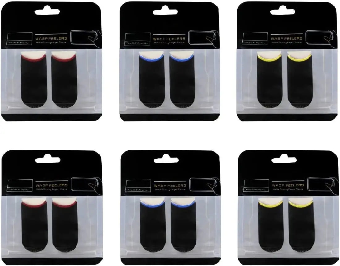 20PCS Finger Sleeve For PUBG Mobile Game Seamless Anti-Sweat Breathable Finger Sleeve Gloves Sensitive Touch Screen Gaming