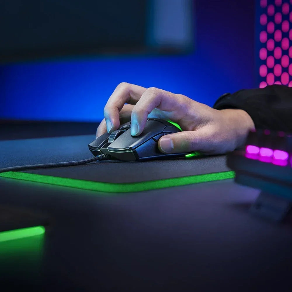 100% Original Razer Viper Mini Gaming Mouse 8500DPI Optical Sensor Chroma RGB Wired Mouse Lightweight SPEEDFLEX Mice for Gamer