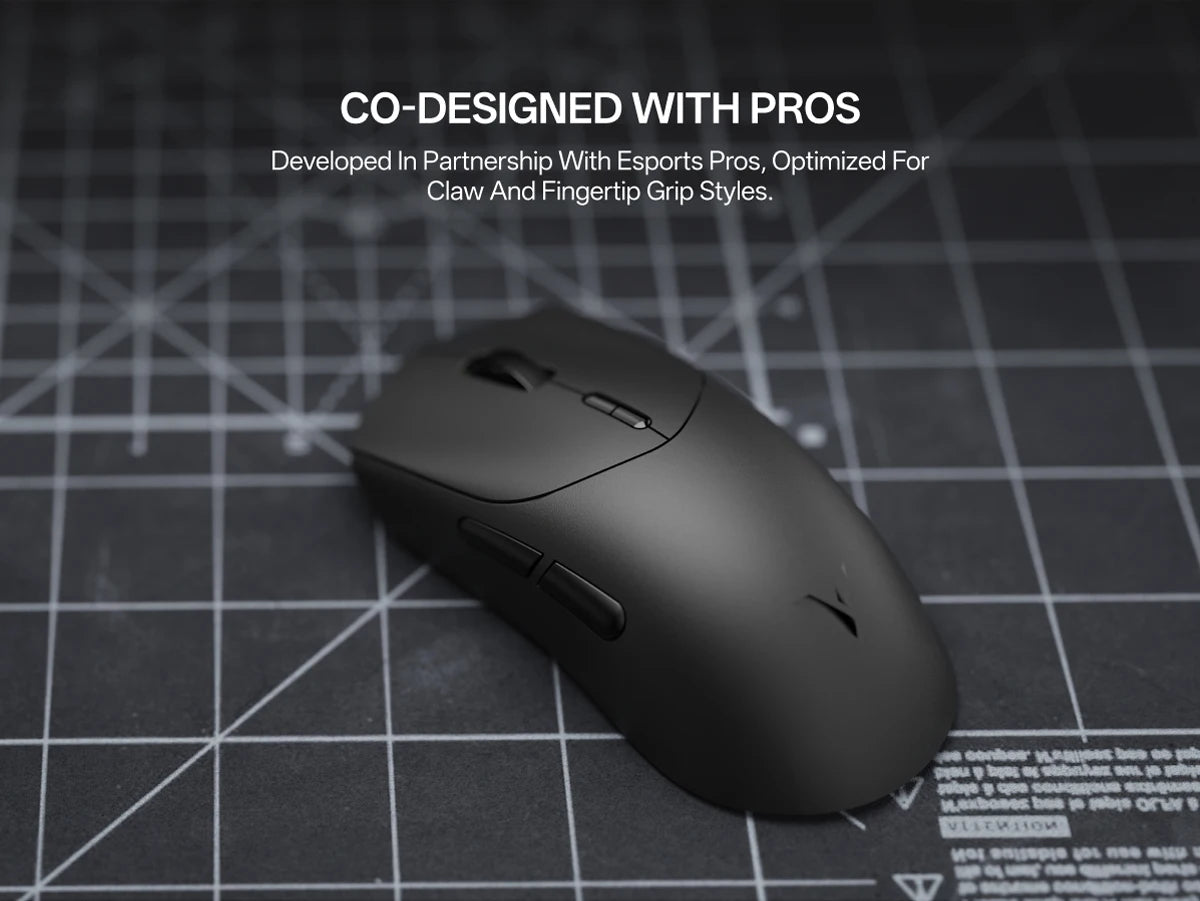 Rapoo VT7 /VT7 MAX Wireless Gaming Mouse True 8K Wireless Polling Rate 53g Lightweight Up to 500Hr Battery Life Macro Enabled