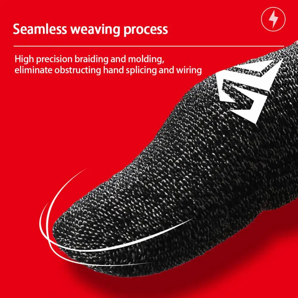 20Pcs Mobile Game Fingertip Gloves Sweatproof Anti-slip Touch Screen Finger Sleeve Breathable Gaming Fingertip Cover For Gamer