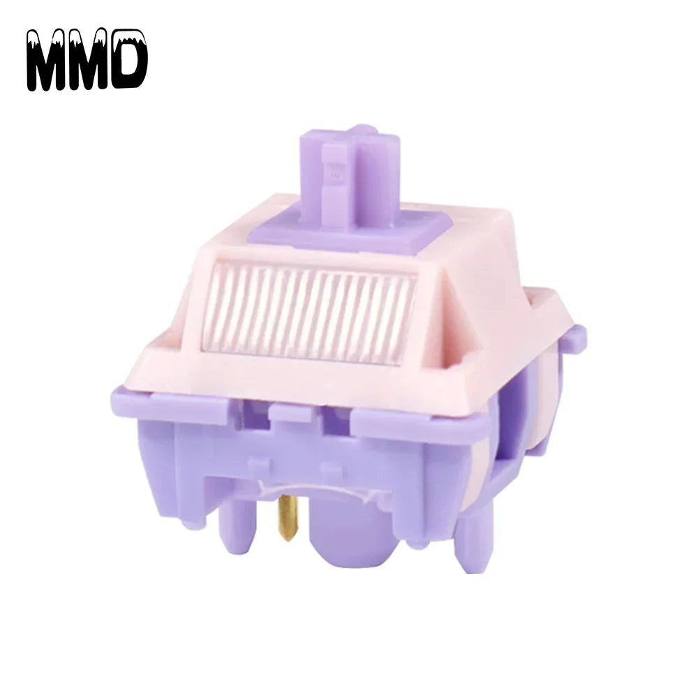 MMD Princess Switch V3 V4 Linear Tactile HIFI Sound Hot Swap Kits Switches Mechanical Keyboard Gaming Switches DIY Lubricated