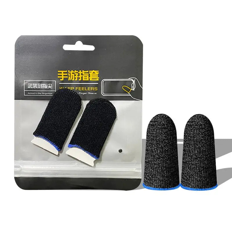Gaming Finger Sleeve Breathable Fingertips Mobile Games Touch Screen Finger Cots Cover Sensitive Mobile Touch Gaming Accessories