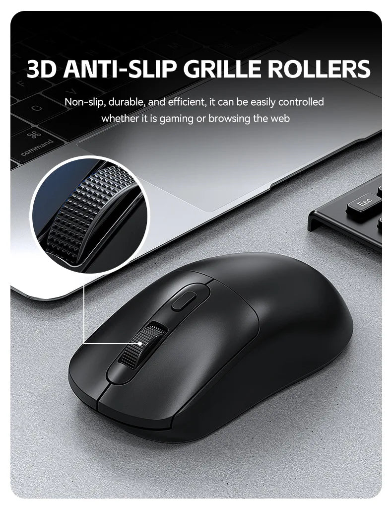 Warvank X8 Wireless Gaming Mouse 500mAh TYPE-C Rechargeable Office Mouse Suitable for Laptop Desktop Computers