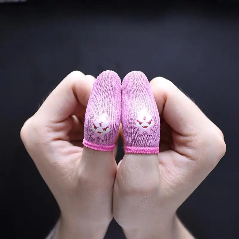 Finger Sleeves Gaming Controller for PUBG Mobile Phone Game Sweatproof Sensitive Touch Screen Fingertips Cover Gloves