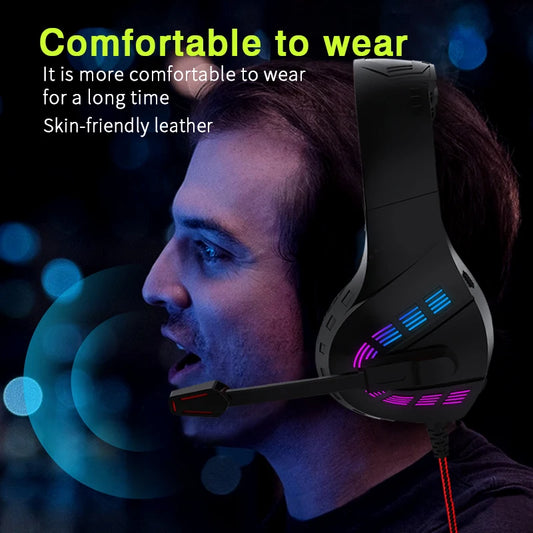 G4 Headphones 3.5mm Wired Gaming Headset Earphones Music For PS4 Play Station 4 Game PC Chat computer With Microphone