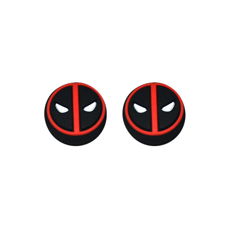 2PCS Marvel Silicone Thumbstick Grip Cap for PlayStation 5 PS5 PS4 Xbox XController Accessories Game Joystick Protective Cap