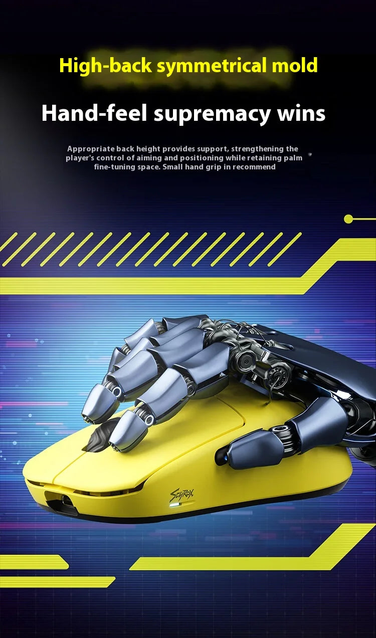 Scyrox V8 Lightweight 36g Wireless Mouse 8K PAW3950 Comfortable Feel E-Sports Gaming Mouse Customized PC Gamer Accessories Gifts