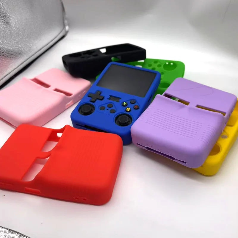 Protective case For R36S Silicone Case Soft 360° drop protection Case For R36s Handheld Game Console Accessories