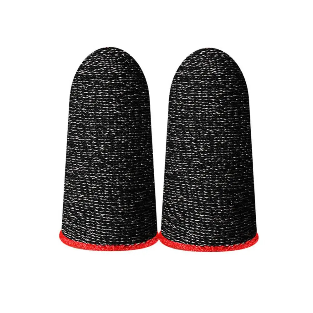 20Pcs Mobile Game Fingertip Gloves Sweatproof Anti-slip Touch Screen Finger Sleeve Breathable Gaming Fingertip Cover For Gamer
