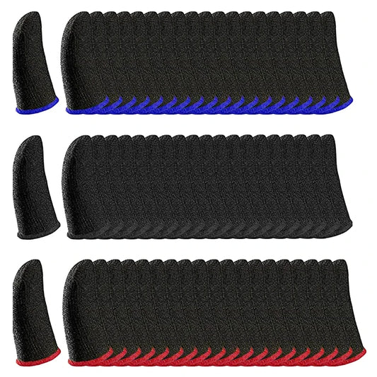 20/40pcs Mobile Game Fingertip Glove Sweatproof Anti-slip Touch Screen Finger Sleeve Breathable Gaming Fingertip Cover For Gamer