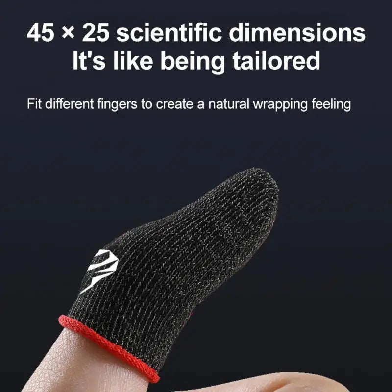 1/3SETS Game Finger Cots Sensitive Breathable Gaming Accessorie Cover 1pair For Pubg Gaming Finger Sleeve Breathable Fingertips