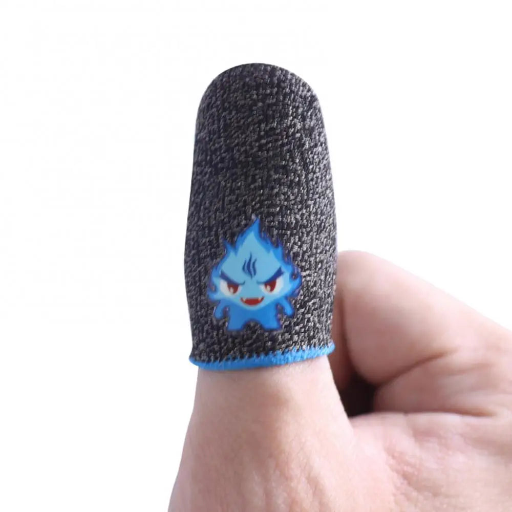 Finger Sleeves Gaming Controller for PUBG Mobile Phone Game Sweatproof Sensitive Touch Screen Fingertips Cover Gloves
