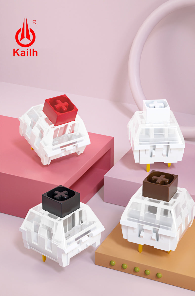 KBDiy Kailh Box Switch White Red Brown Black RGB SMD Switch For DIY Mechanical Keyboard MX Switches Gaming Keyboard