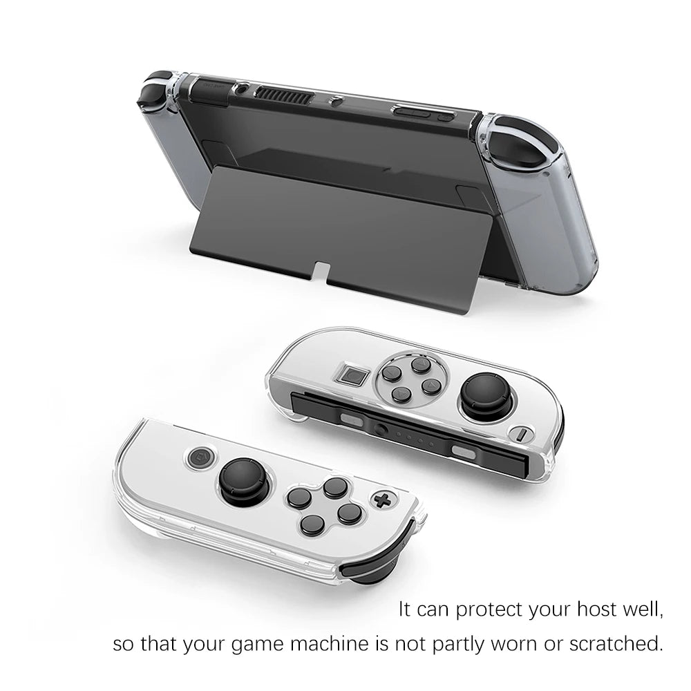PU Waterproof Console Box PC Hard Shell Cover Case Joycon Protective Case For Nintendo Switch Oled Game Accessories Storage Bag