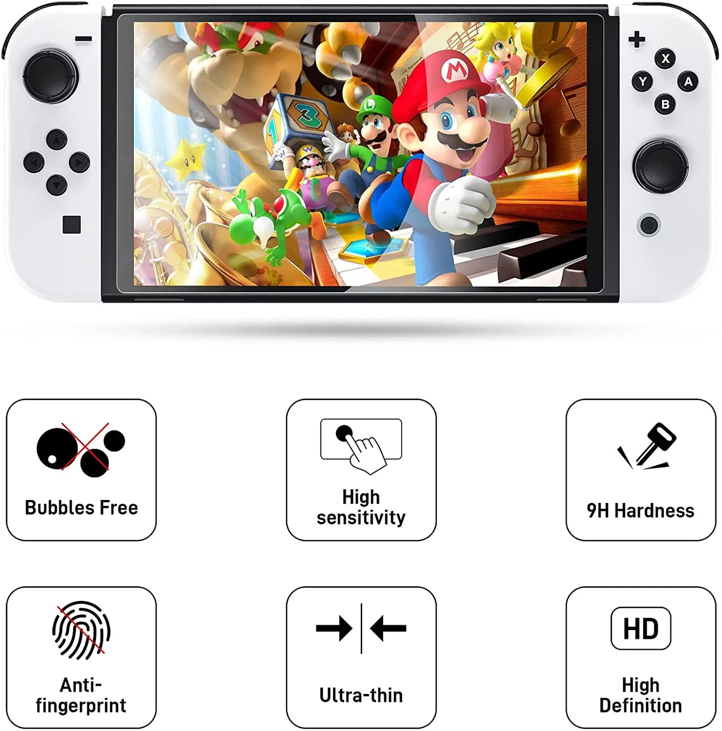 PU Waterproof Console Box PC Hard Shell Cover Case Joycon Protective Case For Nintendo Switch Oled Game Accessories Storage Bag