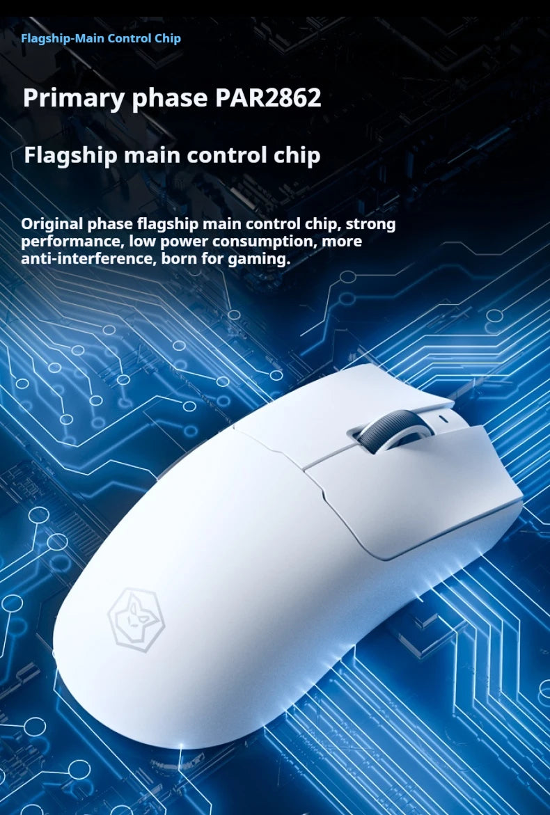 EWEADN S9 series Wireless Gaming Mouse,Tri-Mode,Lightweight Pro Design,High-Precision Sensor, Ergonomic, for Esports, PC/Office