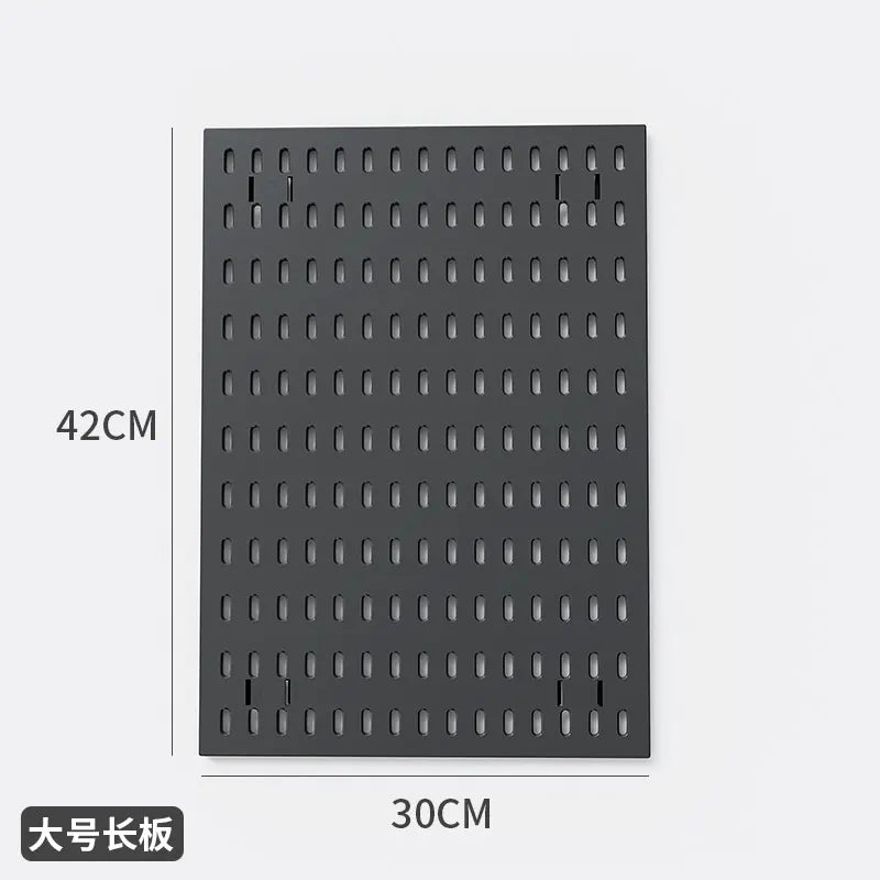 Nordic Style pegboard gamer accessories wall mount shelf peg board gaming  hook Rack Plastic Storage for Kitchen Bathroom Office