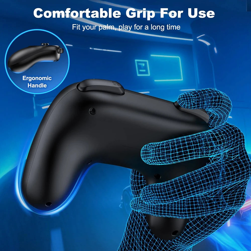 2PCS Hand Grip Kit for Switch 2 Console Joy-Con Controller Grip Stand Joystick Holder Bracket For NS Switch 2 Accessories