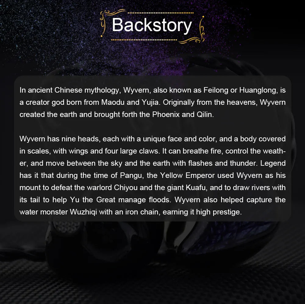 Celest Wyvern Black Type-C In Ear Earphone Monitor With Microphone Hifi Music Headphone IEMs Wired Gaming Earbuds For Gif