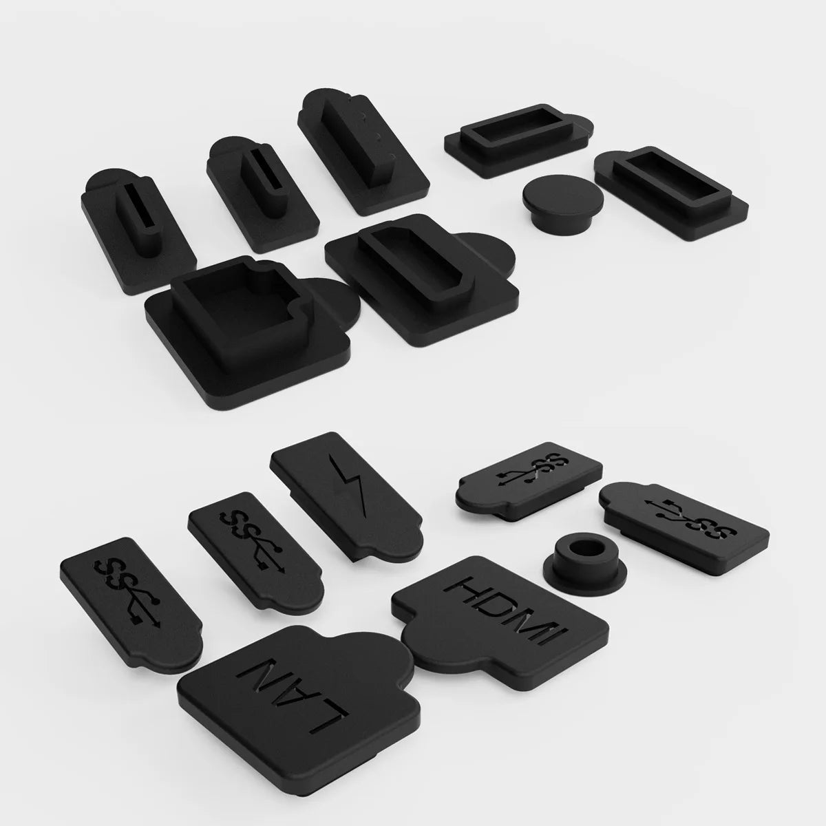 Dust plug Prevent Protective Cover Silicone Case Anti-dust USB Ports Dustproof Kit For Playstation 5 PS5 Slim Console Accessorie