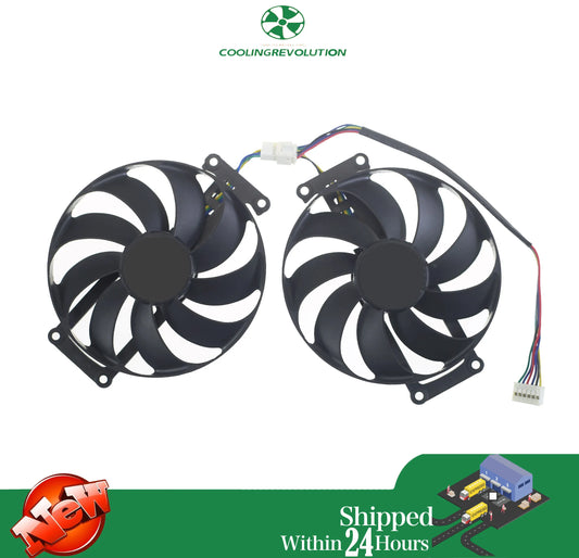 T129215BU RTX 2060 SUPER 2070 GTX1660 Ti Cooling Fan For ASUS GTX 1660 1660Ti DUAL EVO OC RTX RTX2060 Graphics Card Fan
