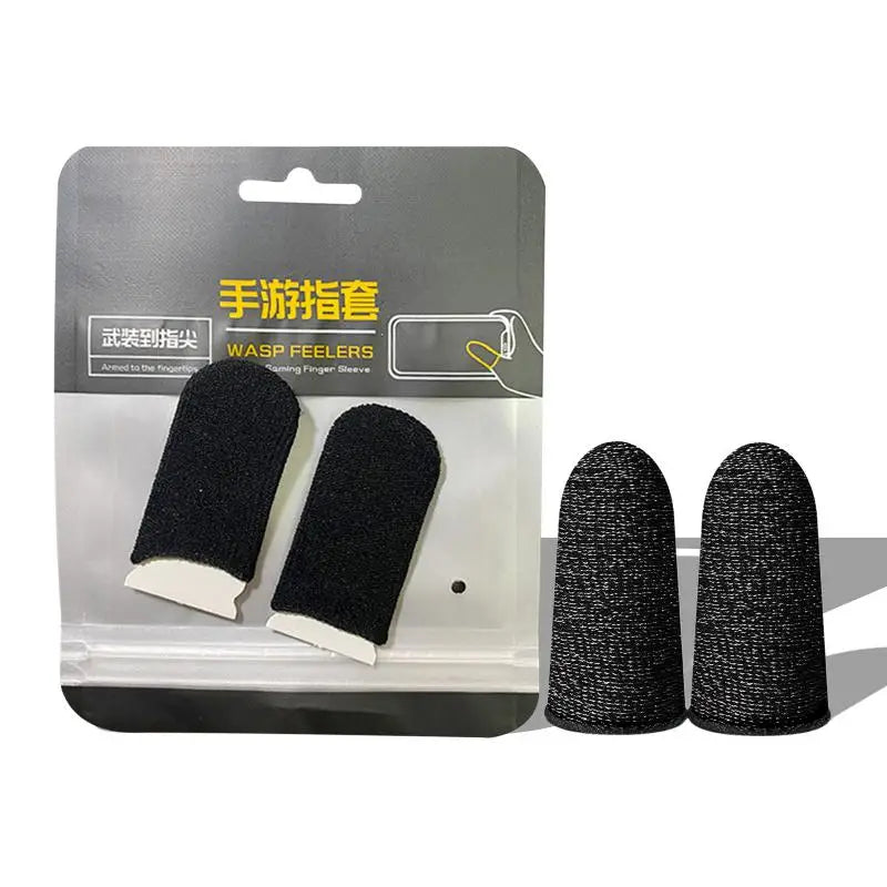 Gaming Finger Sleeve Breathable Fingertips Mobile Games Touch Screen Finger Cots Cover Sensitive Mobile Touch Gaming Accessories