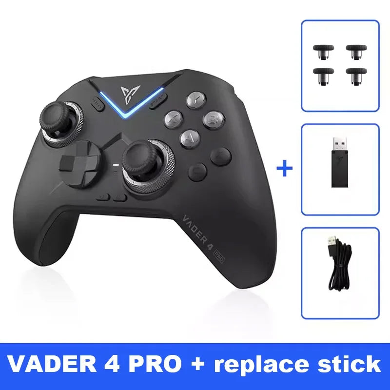 Flydigi Vader 4 Pro Gaming Controller, Force-switchable Tirgger Support, For PC/NS/Mobile/TV Box, PC Gamer PS