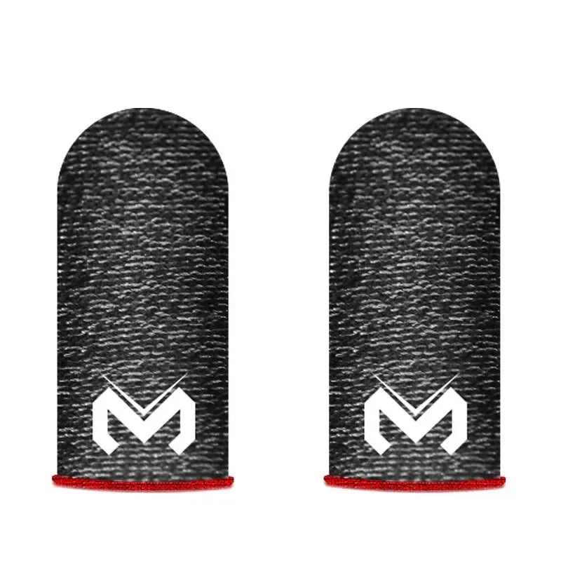 Pair of MEMO Finger Sleeve for PUBG Gaming, Anti-Slip Fingertips Finger Cover, Cellphone Touch Screen Sweatproof Gloves