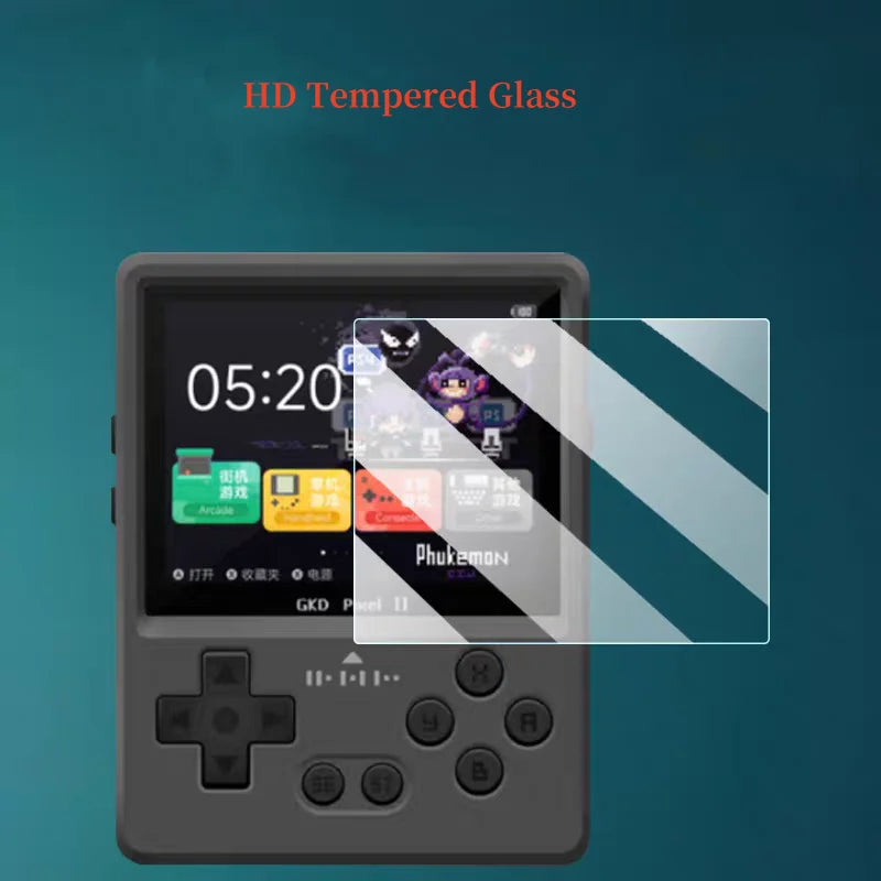 Portable GKD Pixel II Screen Protector Film 9H Pixel 2 GKD Pixel2 HD Temper Glass Screen Protector Films Game Accessories