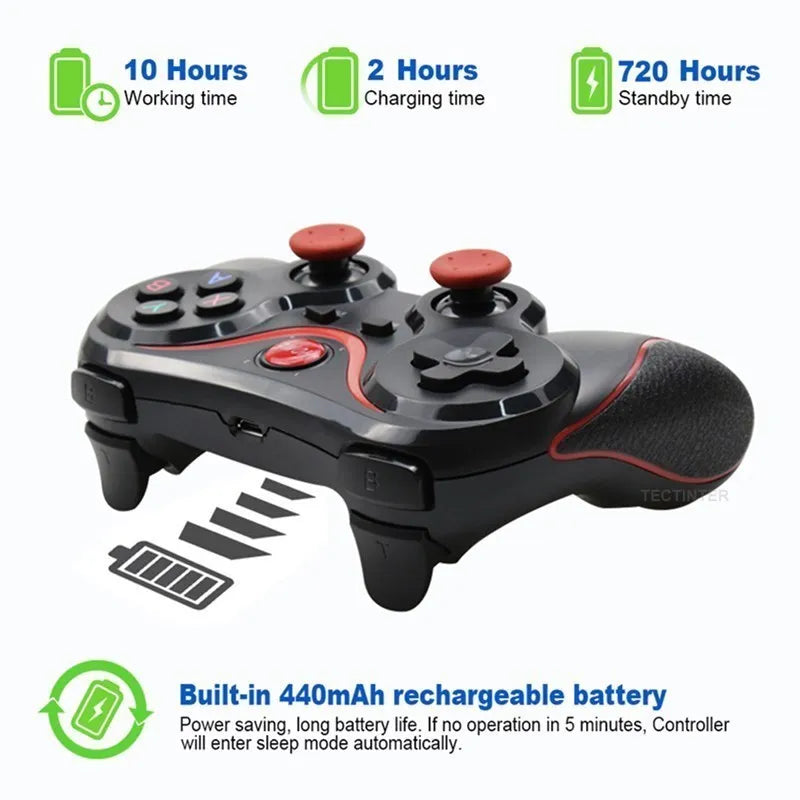 Terios T3 X3 Wireless Joystick Gamepad PC Game Controller for PS3/IOS Phone/TV Box For Nintendo Switch Accessories
