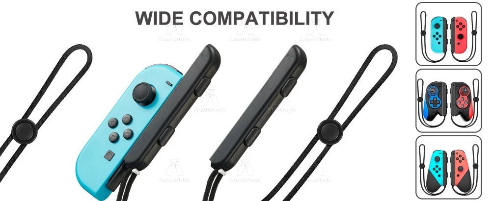Wrist Strap for Switch/Switch OLED Joycon Replacement Parts Joy Con Controller Attachment Wrist Strap Lanyard Gaming Accessories