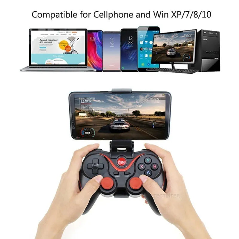 Terios T3 X3 Wireless Joystick Gamepad PC Game Controller for PS3/IOS Phone/TV Box For Nintendo Switch Accessories