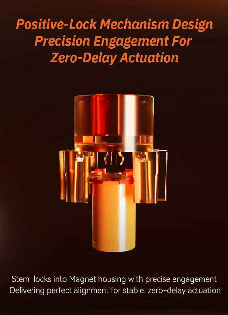 GATERON Magnetic Spark series switch, Linear, Freely setting pre-travel, Hall Sensor Effect for Magnetic Keyboard Gaming Office
