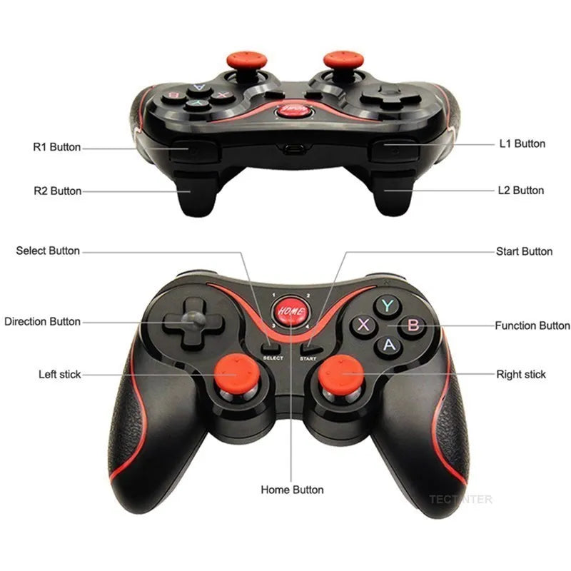 Terios T3 X3 Wireless Joystick Gamepad PC Game Controller for PS3/IOS Phone/TV Box For Nintendo Switch Accessories
