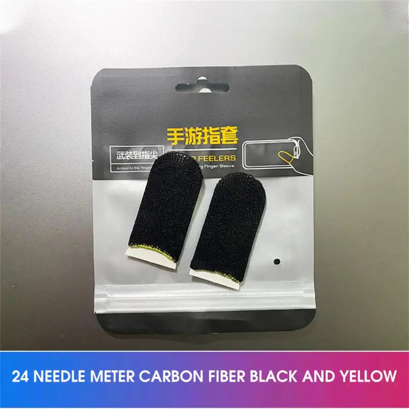 Gaming Finger Sleeve Sensitive Portable For Pubg Finger Cots Cover Anti-slip For Gamer Mobile Games Finger Cover Sweatproof