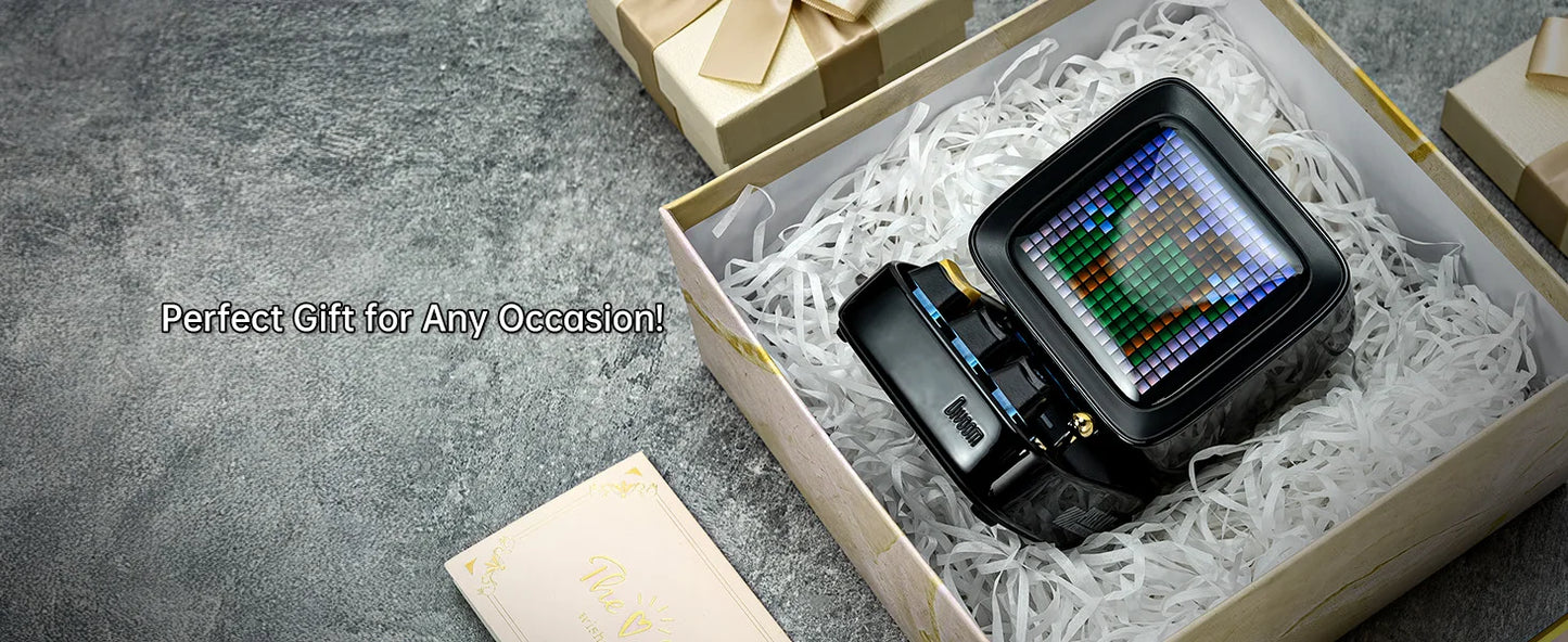 Divoom Ditoo-Pro  Pixel Art Bluetooth Portable black Speaker Alarm Clock DIY LED Display Board Cute Gift Home Light Decoration