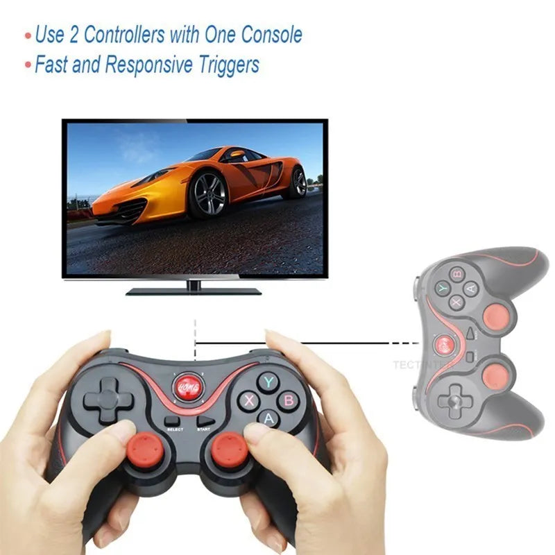 Terios T3 X3 Wireless Joystick Gamepad PC Game Controller for PS3/IOS Phone/TV Box For Nintendo Switch Accessories
