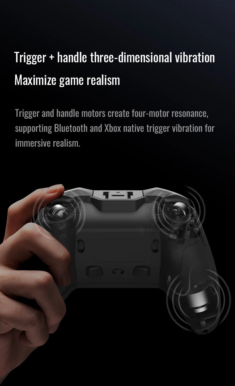 Flydigi Vader 4 Pro Gaming Controller, Force-switchable Tirgger Support, For PC/NS/Mobile/TV Box, PC Gamer PS