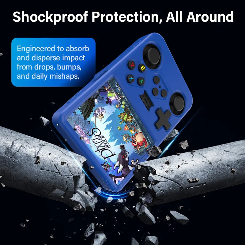 Protective case For R36S Silicone Case Soft 360° drop protection Case For R36s Handheld Game Console Accessories
