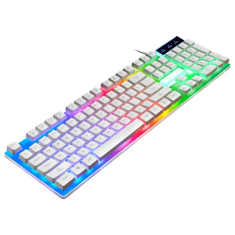 ITLY USB Wired Keyboard Set 104 Keys Backlight Gaming Keyboard Gaming  For Laptop PC Computer