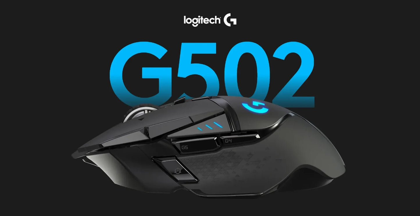 Logitech G502 HERO LIGHTSPEED Wired/Wireless Gaming Mouse Wireless 2.4GHz HERO 25600DPI RGB Suitable For E-Sports Gamers Mouse