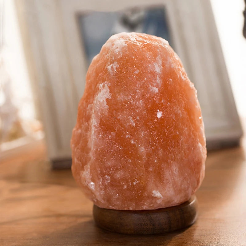 Himalayan Salt Lamp Air Purification Salt Crystal Lamp Natural Rose Salt Stone Lamp Crystal Sea Salt Lamp Everlasting Lamp Pakistan Imported Salt Rock