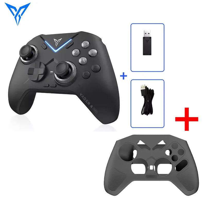 Flydigi Vader 4 Pro Gaming Controller, Force-switchable Tirgger Support, For PC/NS/Mobile/TV Box, PC Gamer PS